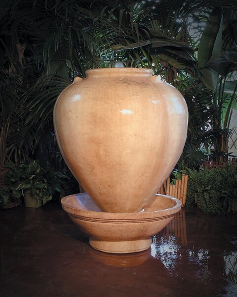 Large Scale Italian Vase Garden Fountain Breathtaking Sculptural